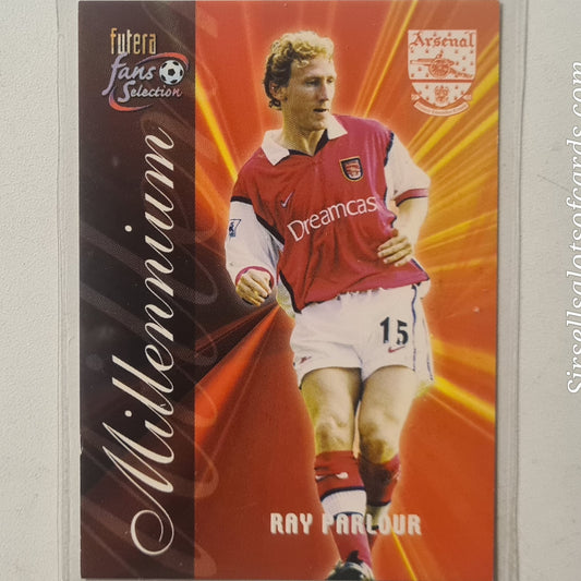 Ray Parlour 2000 Futera fans selection millennium #142  Soccer Football Arsenal Excellent sleeved