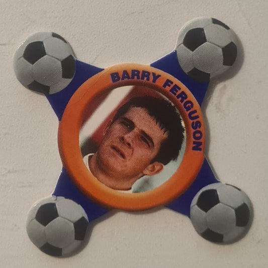 Barry Ferguson 2001-02 Wotsits Football Flikka card soccer football Rangers Excellent