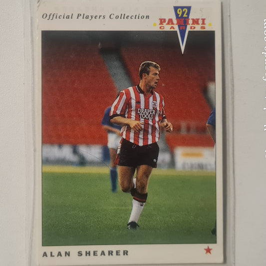 Alan Shearer 1992 Panini 92 #235 Football Soccer Southampton fair/good sleeved