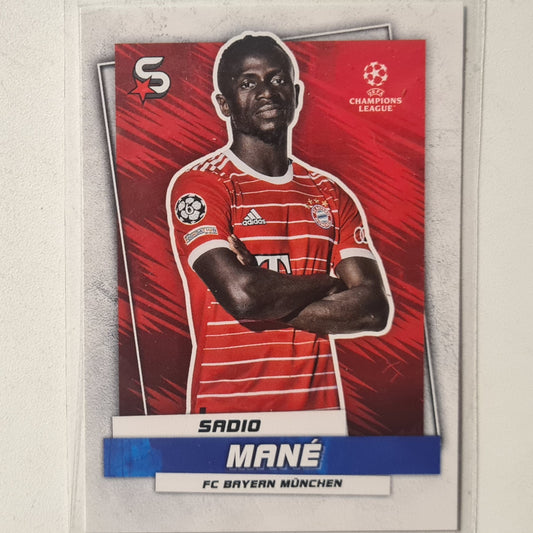 Sadio Mane 2023 Topps Soccer Stars #102 Football Soccer Bayern Munich Excellent sleeved