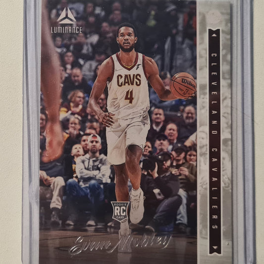 Evan Mobley 2021-22 Panini Chronicles Luminance Rookie RC #252 NBA Basketball Cleveland Cavaliers Excellent/mint sleeved