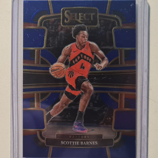 Scottie Barnes 2023-24 Panini Select blue concourse #54 NBA Basketball Toronto Raptors Excellent/mint sleeved