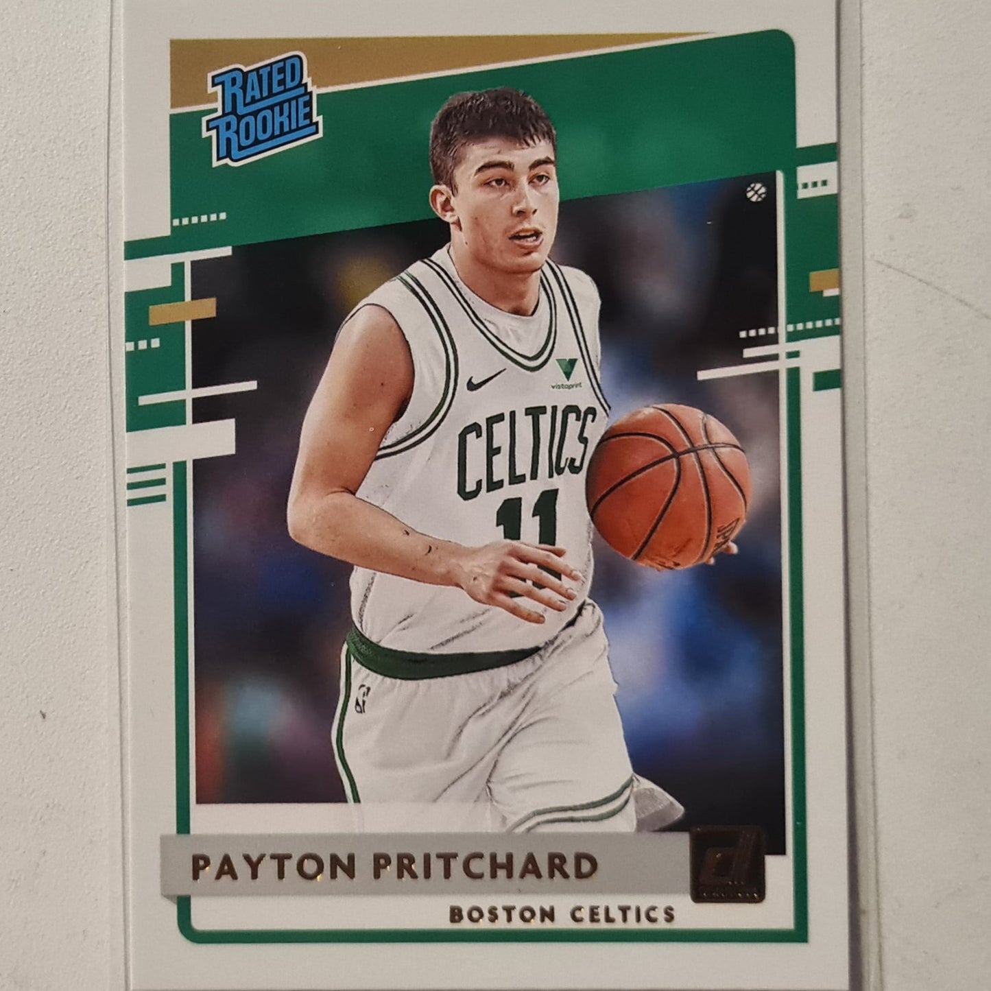 Payton Pritchard 2020-21 Panini Donruss rated Rookie RC #238 NBA Basketball Boston Celtics Excellent