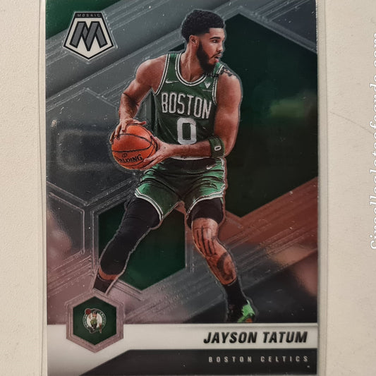 Jayson Tatum 2020-21 Panini Mosaic #107 NBA Basketball Boston Celtics Excellent Sleeved