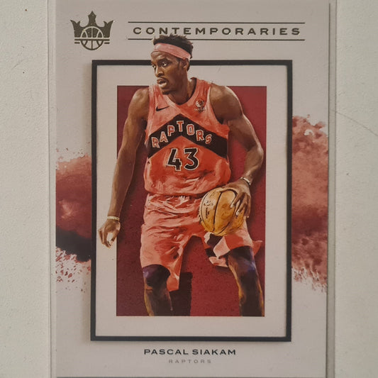 Pascal Siakam 2020-21 Panini Court Kings contempories #22 NBA Basketball Toronto Raptors Mint Sleeved