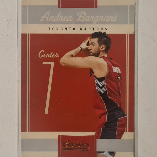 Andrea Bargnani 2010-11 Panini Classics #59 NBA Basketball Toronto Raptors good Sleeved