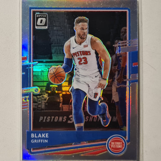 Blake Griffin 2020-21 Panini Donruss Optic Prizm #121 NBA Basketball Detroit Excellent Sleeved