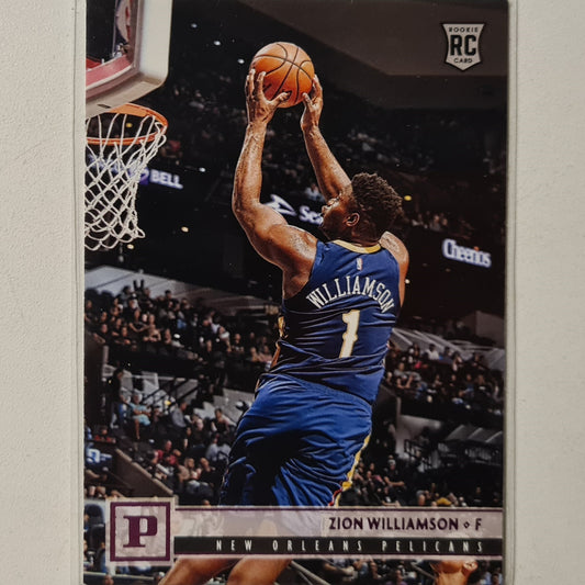 Zion Williamson 2019-20 Panini Chronicles Rookie RC #120 NBA Basketball New Orleans Pelicans Excellent Sleeved