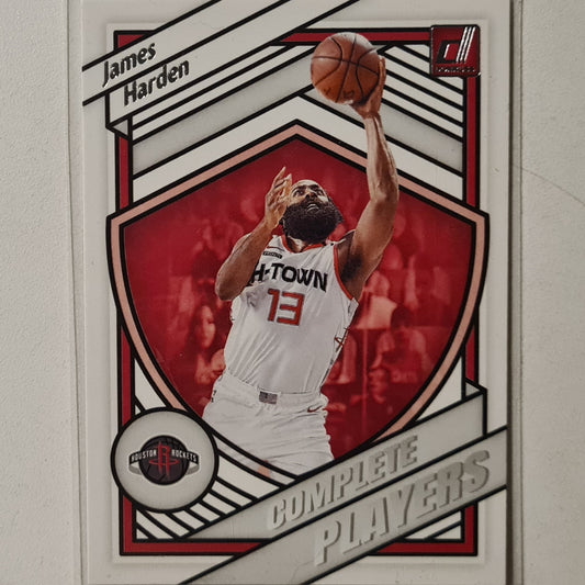 James Harden 2020-21 Panini Donruss Complete Players #14 NBA Basketball Houston Rockets Excellent Sleeved