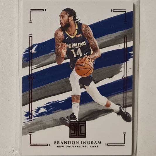 Brandon Ingram 2020-21 Panini Impeccable #19 NBA Basketball New Orleans Pelicans excellent sleeved