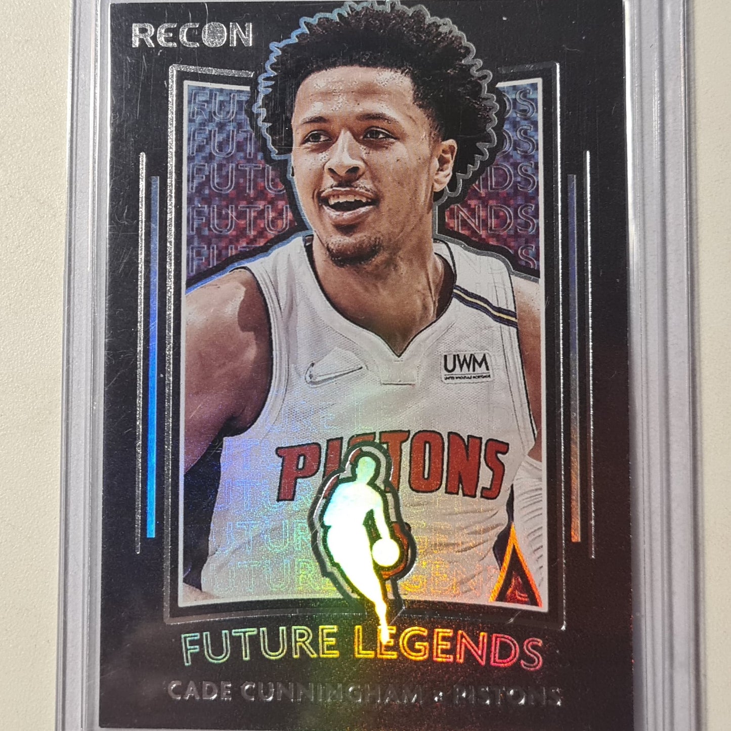 Cade Cunningham 2021-22 Panini Recon Future Legends Rookie RC #2 NBA Basketball Detroit Pistons excellent sleeved