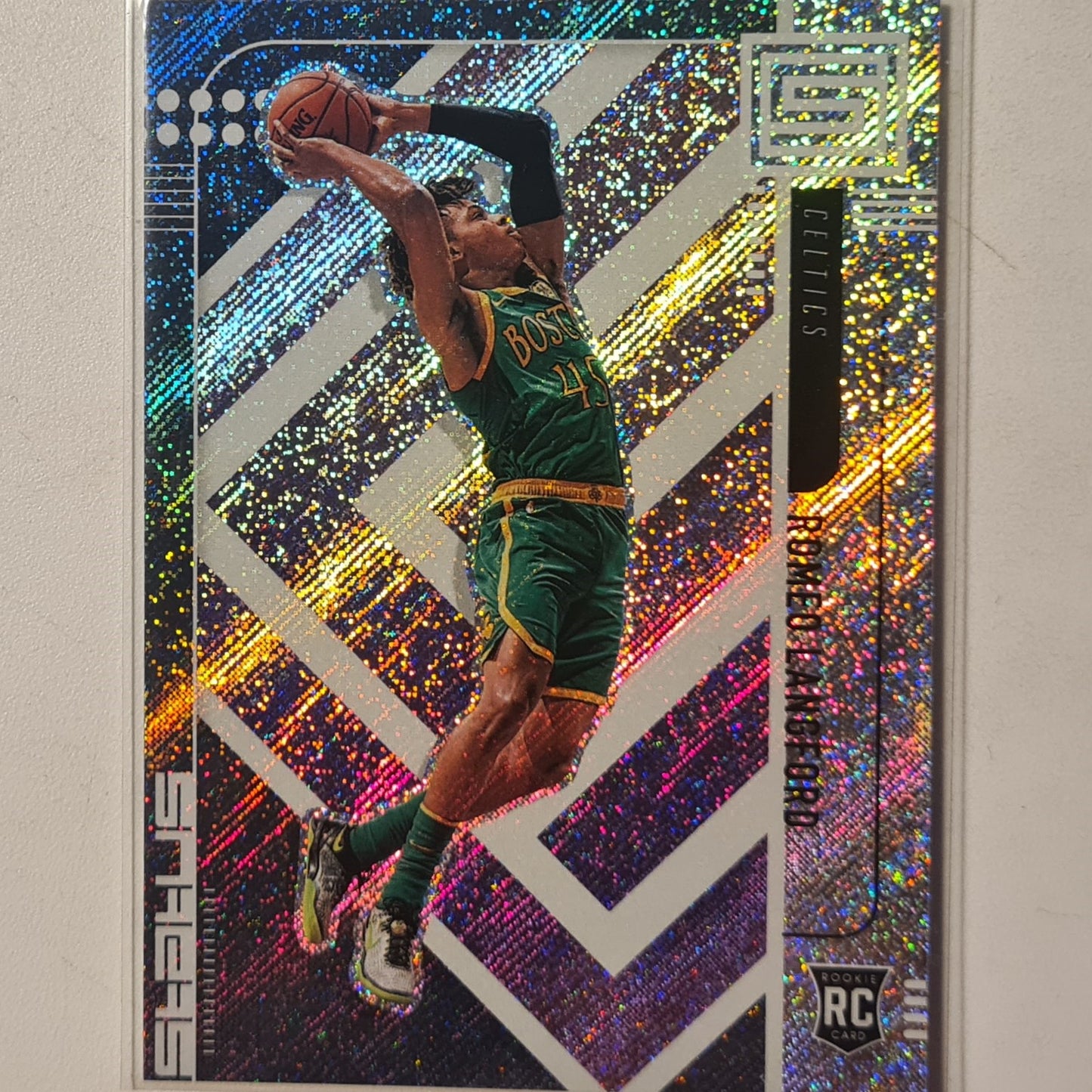 Romeo Langford 2019-20 Panini Status Rookie RC #139 NBA Basketball Boston Celtics excellent sleeved