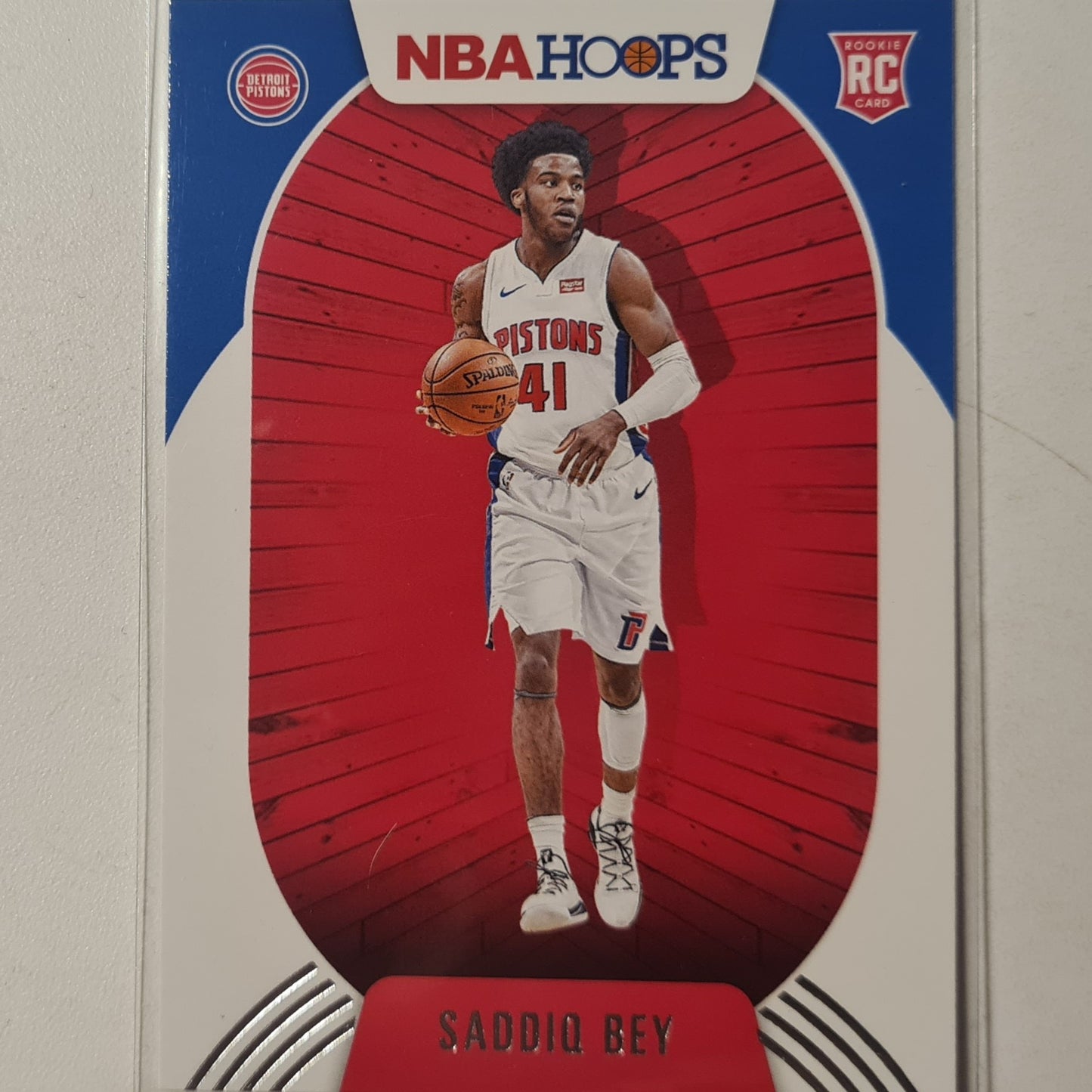 Saben Lee 2020-21 Panini NBA Hoops Rookie RC #206 NBA Basketball Detroit Pistons excellent sleeved