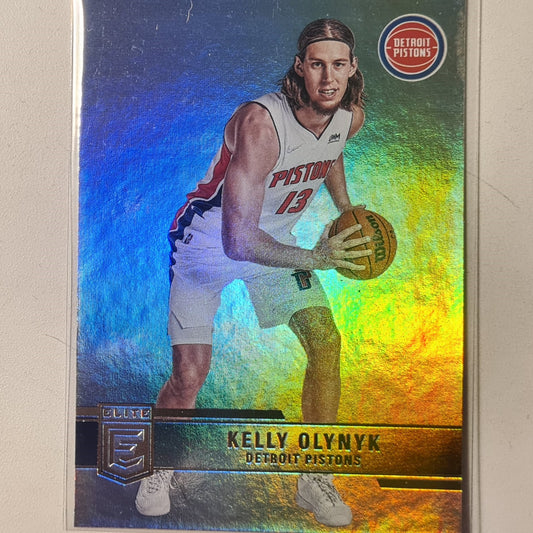 Kelly Olynyk 2021-22 Panini Donruss Elite #151 NBA Basketball Detroit Pistons Excellent sleeved