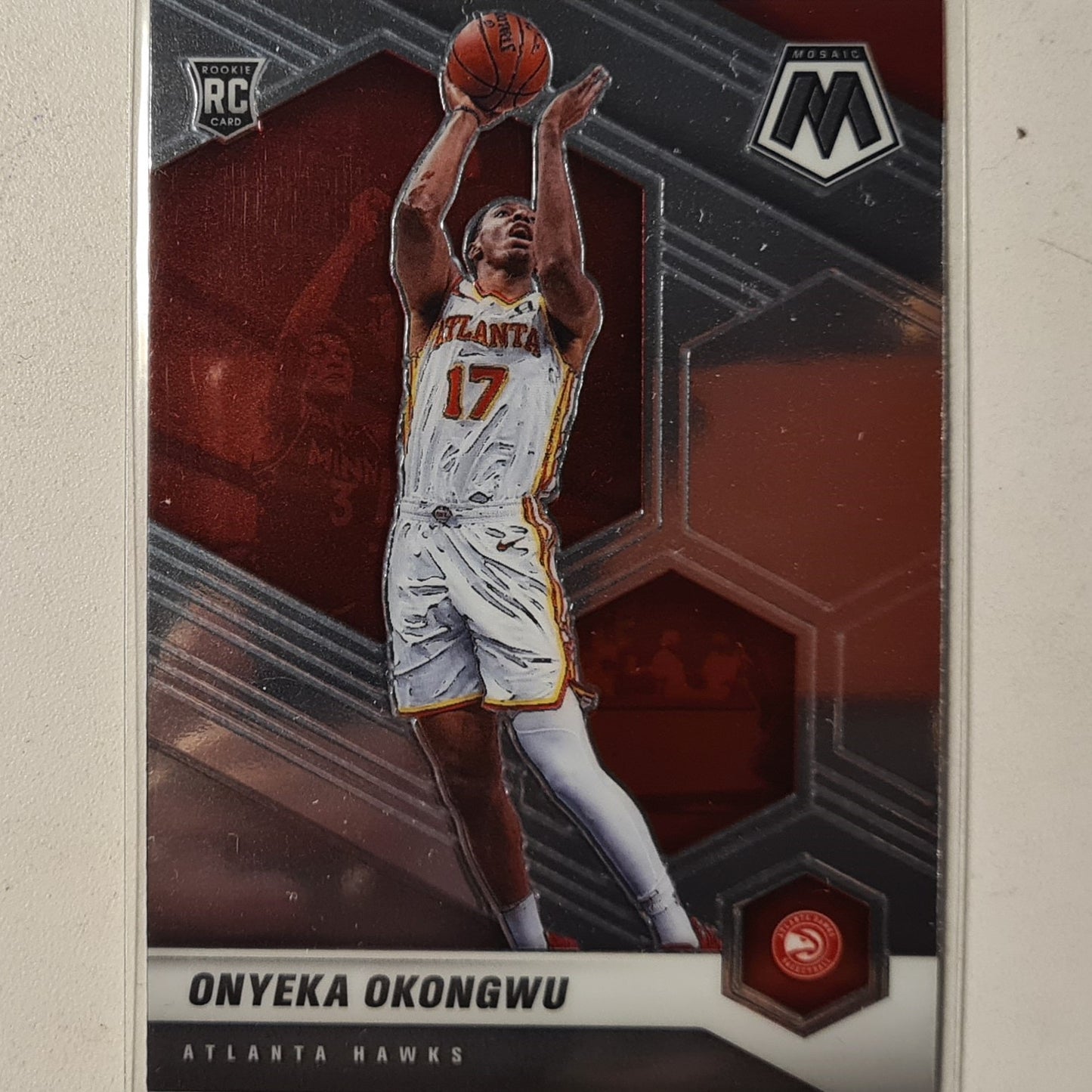 Onyeka Okongwu 2020-21 Panini Mosaic Rookie RC #225 NBA Basketball Atlanta Hawks Excellent sleeved