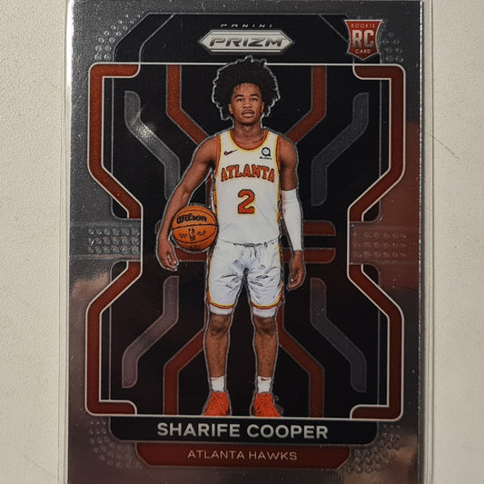 Sharife Cooper 2021-22 Panini Prizm Rookie RC #280 NBA Basketball Atlanta Hawks Excellent sleeved