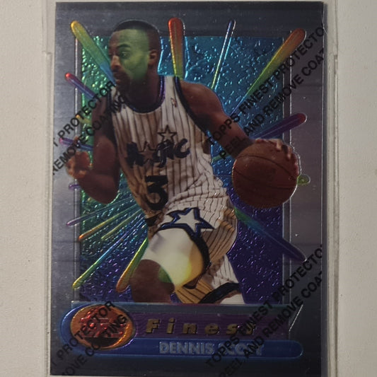 Dennis Scott 1994 Topps Finest 95-96 #148 NBA Basketball Orlando Magic Excellent/mint Sleeved