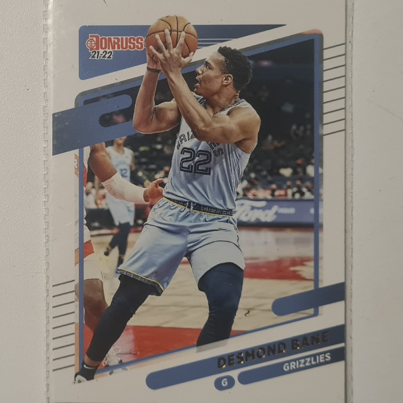 Desmond Bane 2021-22 Panini Donruss #44 NBA Basketball Memphis Grizzlies Excellent sleeved