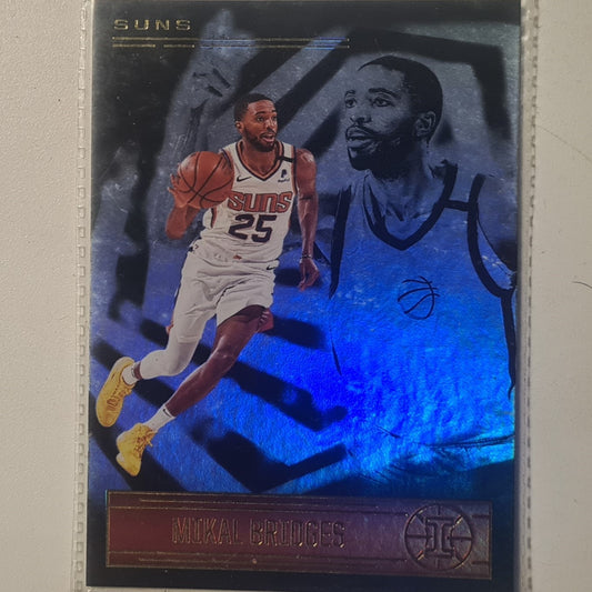 Mikal Bridges 2020-21 Panini Illusions #56 NBA Basketball Phoenix Suns Excellent sleeved
