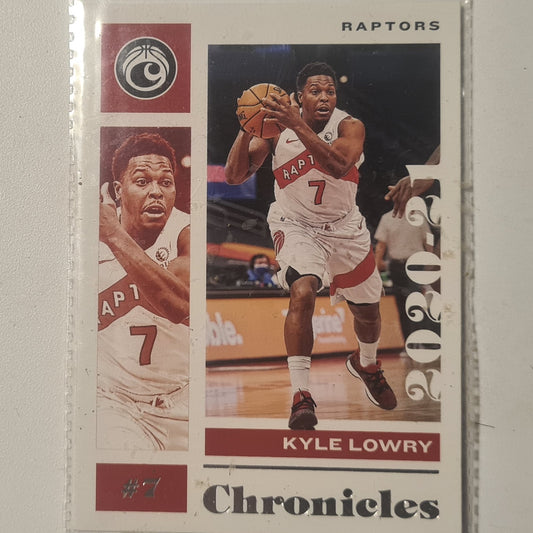 Kyle Lowry 2020-21 Panini Chronicles #33 NBA Basketball Toronto Raptors Excellent sleeved