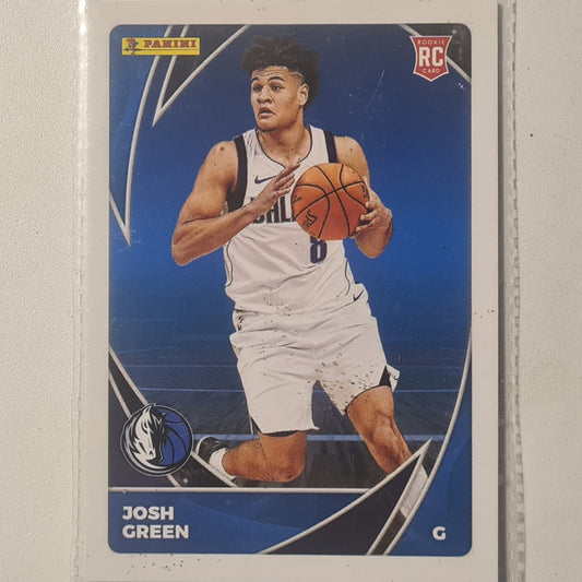 Josh Green 2020-21 Panini sticker card collection Rookie RC #98 NBA Basketball Dallas Mavericks Excellent sleeved