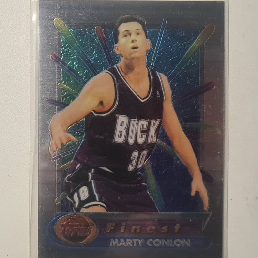 Marty Conlon 1995 Topps Stadium club #136 NBA Basketball Milwaukee Bucks Excellent sleeved