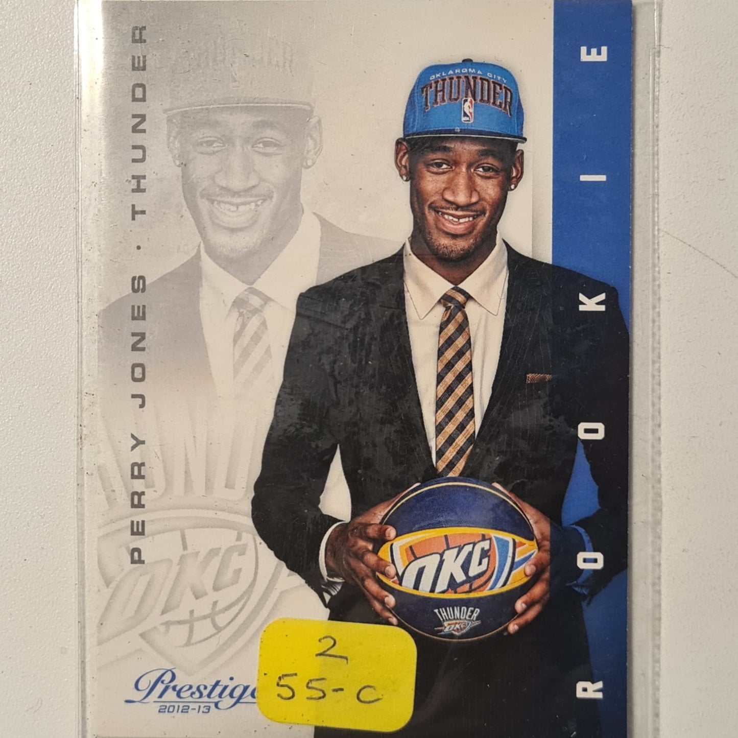 Perry Jones III 2012-13 Panini NBA Hoops Rookie RC #224 NBA Basketball Oklahoma city thunder very good  sleeved