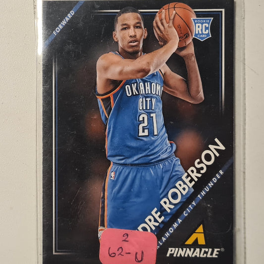 Andre Roberson 2013-14 Panini Pinnacle Rookie RC #33 NBA Basketball Oklahoma city thunder very good sleeved