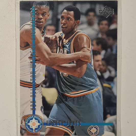 Popeye Jones 1994 Upper-Deck All-Star Weekend #184 NBA Basketball Dallas Mavericks very good sleeved