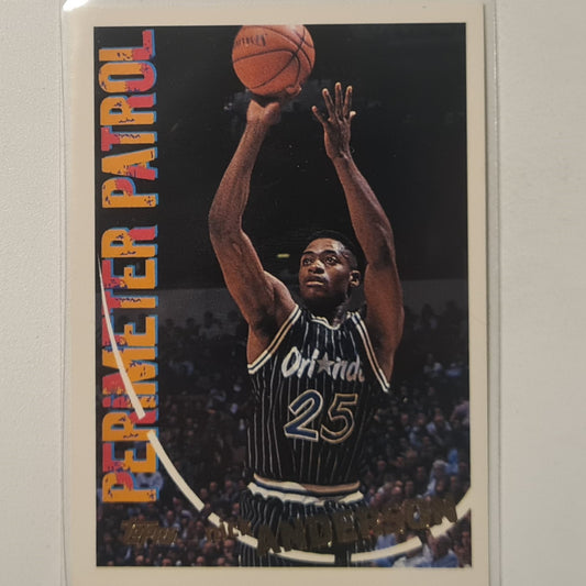 Nick Anderson 1995 Topps Perimeter Patrol #203 NBA Basketball Orlando Magic Excellent Sleeved