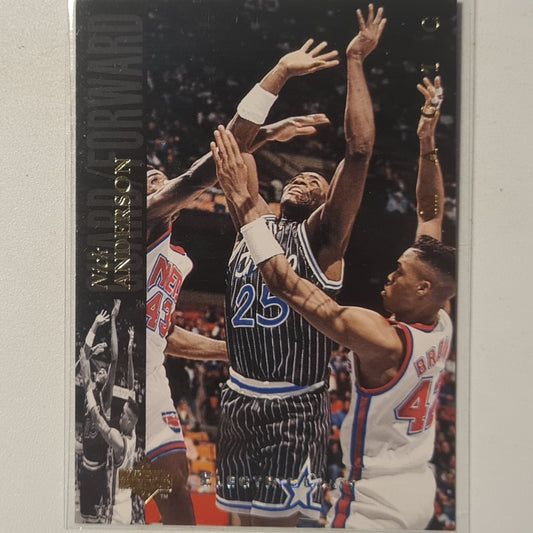 Nick Anderson 1994 Upper-Deck electric court variant# 79 NBA Basketball Orlando Magic Excellent Sleeved