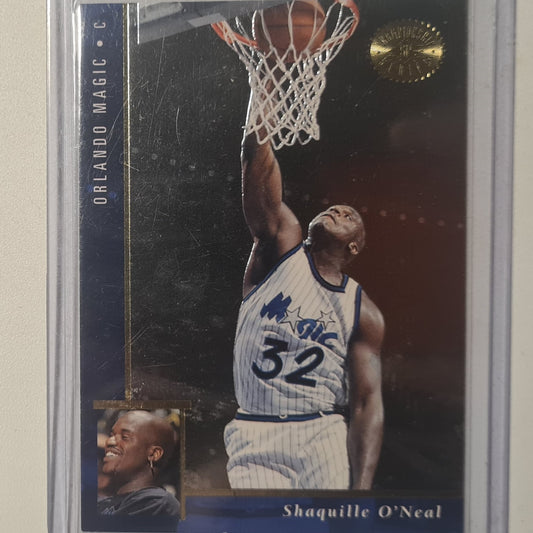 Shaquille O'Neal 1996 Upper-Deck SP Championship Series #76 NBA Basketball Orlando Magic excellent Sleeved