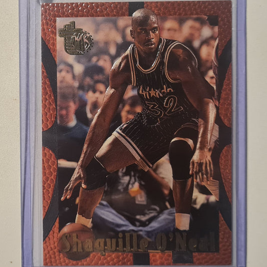 Shaquille O'Neal 1995 Topps Embossed MB  #69 NBA Basketball Orlando Magic Excellent sleeved