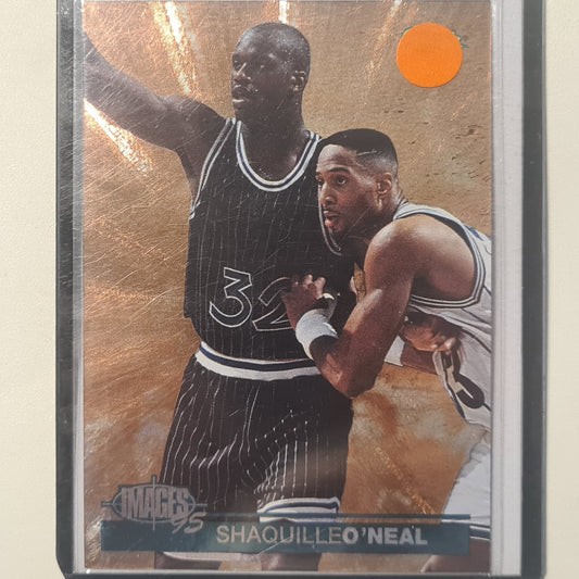 Shaquille O'Neal 1995 Classic Images 95 gold foil #37 NBA Basketball  Orlando Magic Excellent sleeved