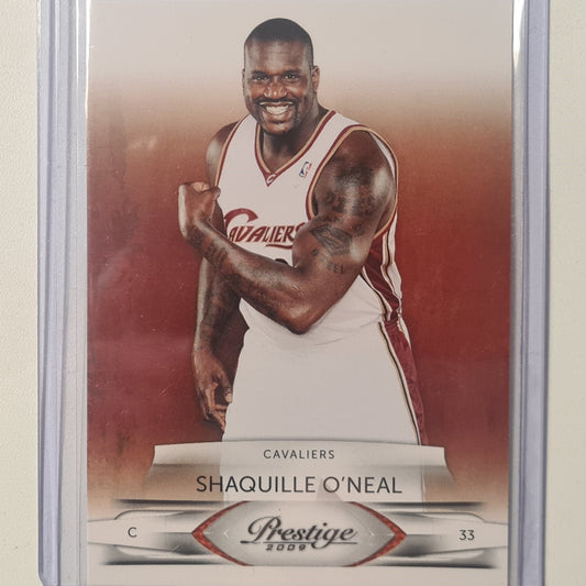 Shaquille O'Neal 2009 Panini Prestige #20 NBA Basketball Cleveland Cavaliers Excellent Sleeved