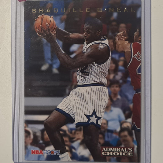 Shaquille O'Neal 1994 Skybox NBA Hoops Admirals Choice AC4 NBA Basketball Orlando Magic Excellent Sleeved