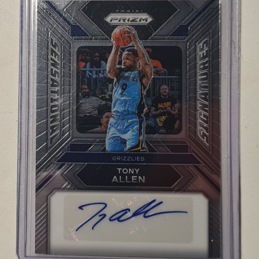 Tony Allen 2023-24 Panini Prizm Sensational Signatures Auto SS-TL NBA Basketball Memphis Grizzlies excellent