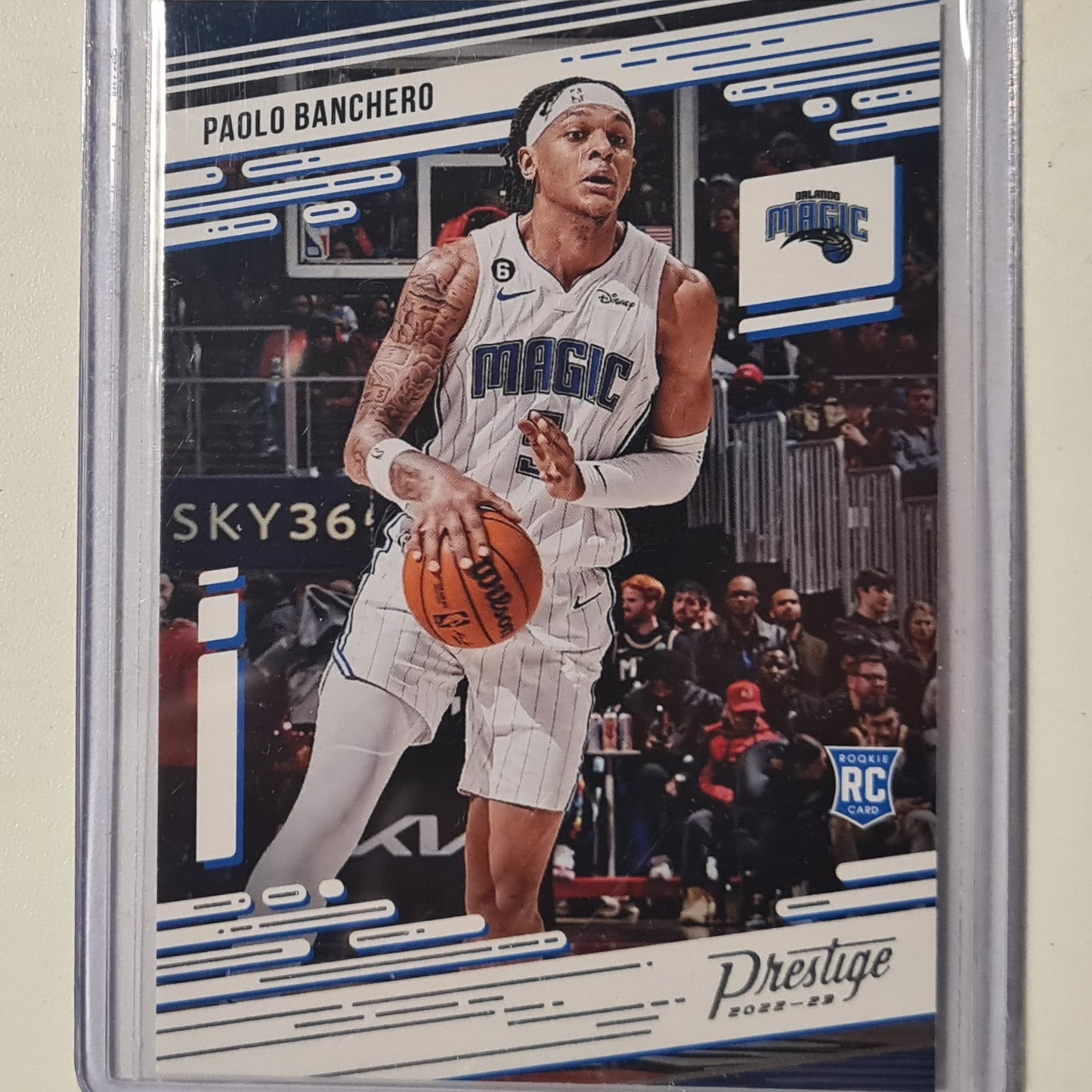 Paolo Banchero 2022-23 Panini Chronicles Prestige Rookie RC #64 NBA Basketball Orlando Magic Excellent Sleeved