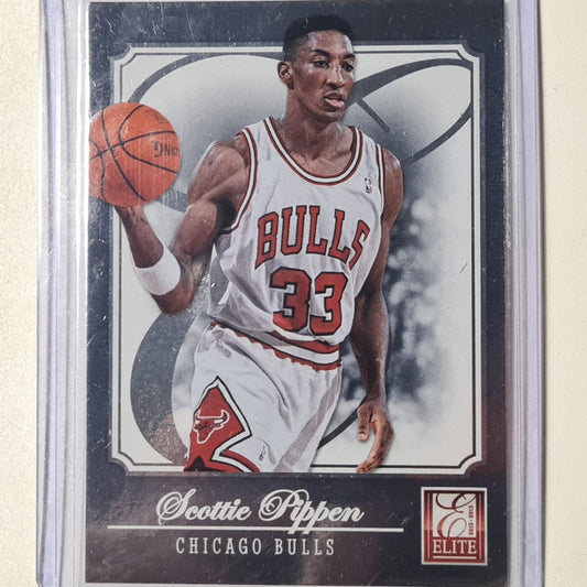 Scottie Pippen 2012-13 Panini Elite #183 NBA Basketball Chicago Bulls excellent sleeved