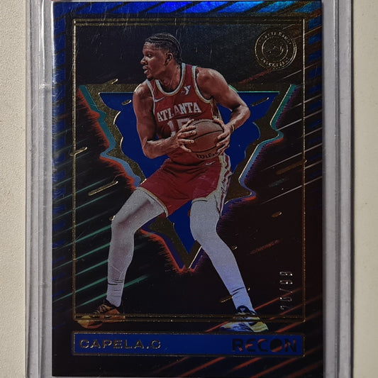 Onyeka Okongwu 2023-24 Panini Recon holo numbered 219/299 #122 NBA Basketball Atlanta Hawks Excellent