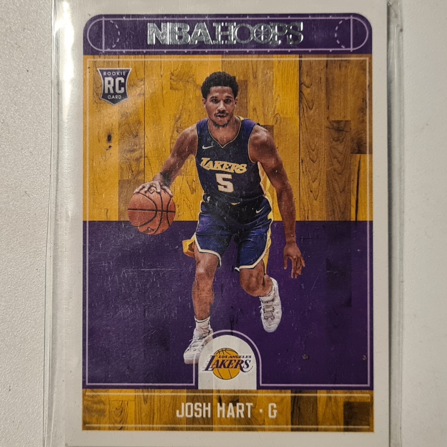 Josh Hart 2017-18 Panini NBA Hoops Rookie RC #280 NBA Basketball LA Lakers good-very good