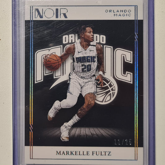 Markelle Fultz 2020-21 Panini Noir 11/25 #7 NBA Basketball Orlando Magic Excellent Sleeved