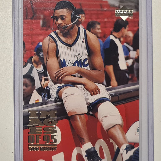 Nick Anderson 1995 Upper-Deck Images 95 #330 NBA Basketball Orlando Magic very good Sleeved