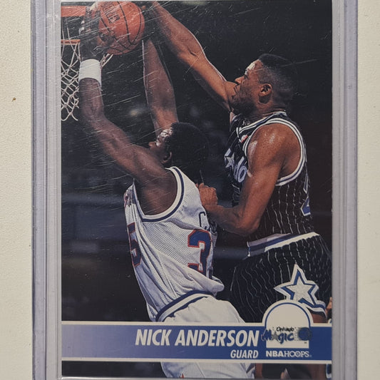 Nick Anderson 1994 Skybox NBA Hoops #148 NBA Basketball Orlando Magic very good Sleeved
