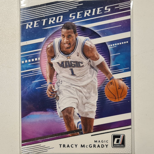 Tracy McGrady 2020-21 Panini Donruss retro series #4 NBA Basketball Orlando Magic Excellent