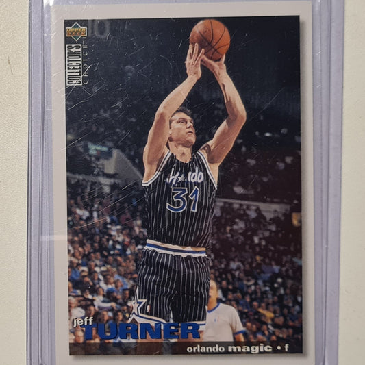 Jeff Turner 1995 Upper-Deck #58 NBA Basketball Orlando Magic Excellent