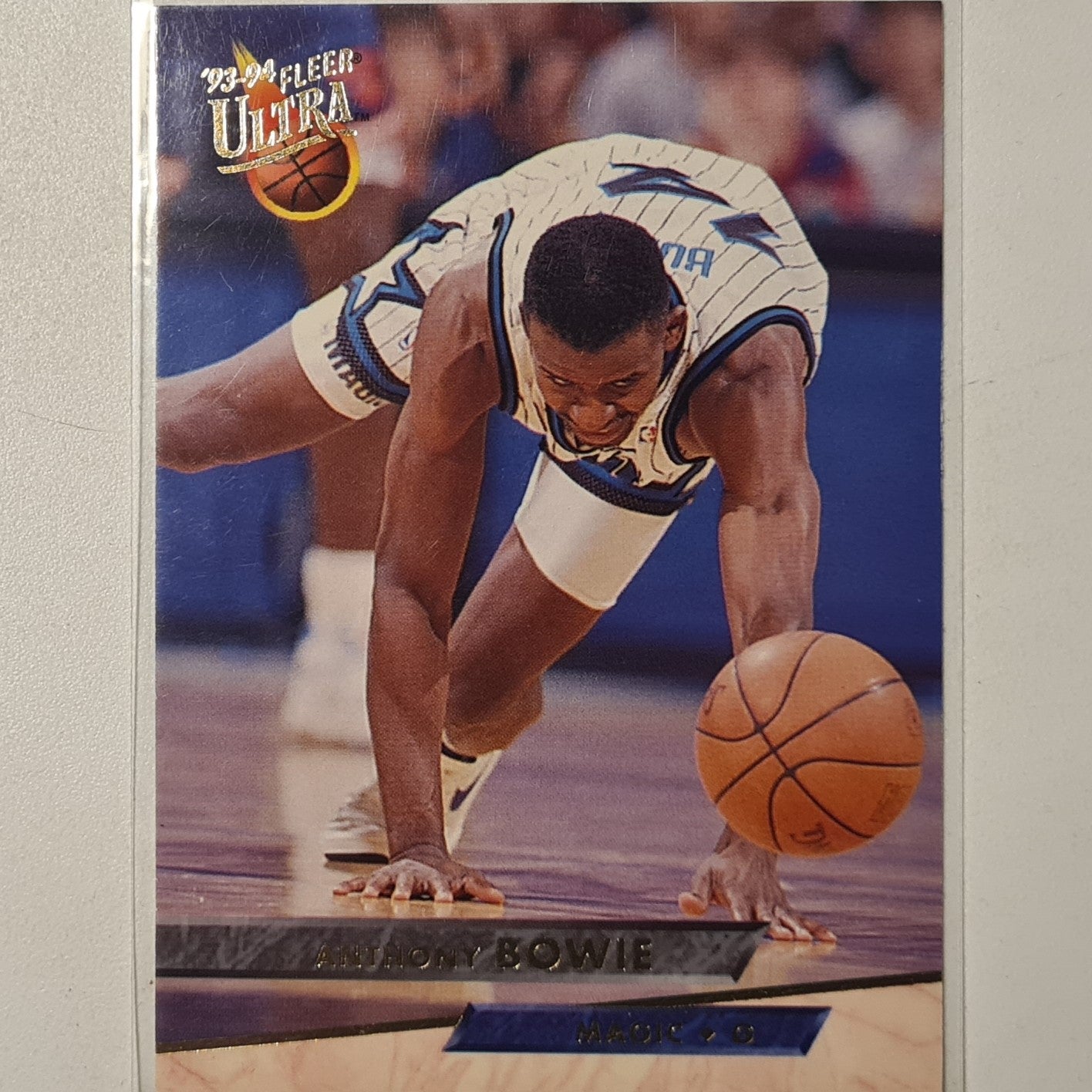 Anthony Bowie 1993 Fleer Ultra 93-94 #134 NBA Basketball Orlando Magic Excellent