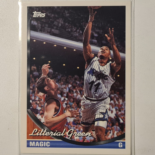 Litterial Green 1994 Topps #355 NBA Basketball Orlando Magic Excellent