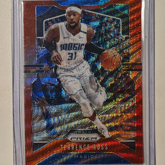 Terrence Ross 2019-20 Panini Prizm red blue wave #44 NBA Basketball Orlando Magic Excellent mint