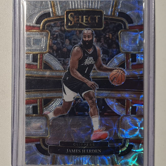James Harden 2023-24 Panini Select Prizm #64 NBA Basketball LA Clippers Excellent